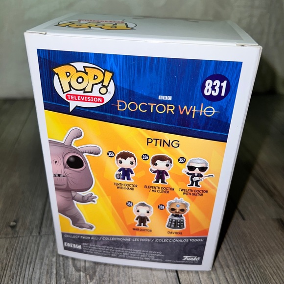 Funko Pop Doctor Who Pting #831 2019 Summer Convention Limited Edition Exclusive - Picture 3 of 6